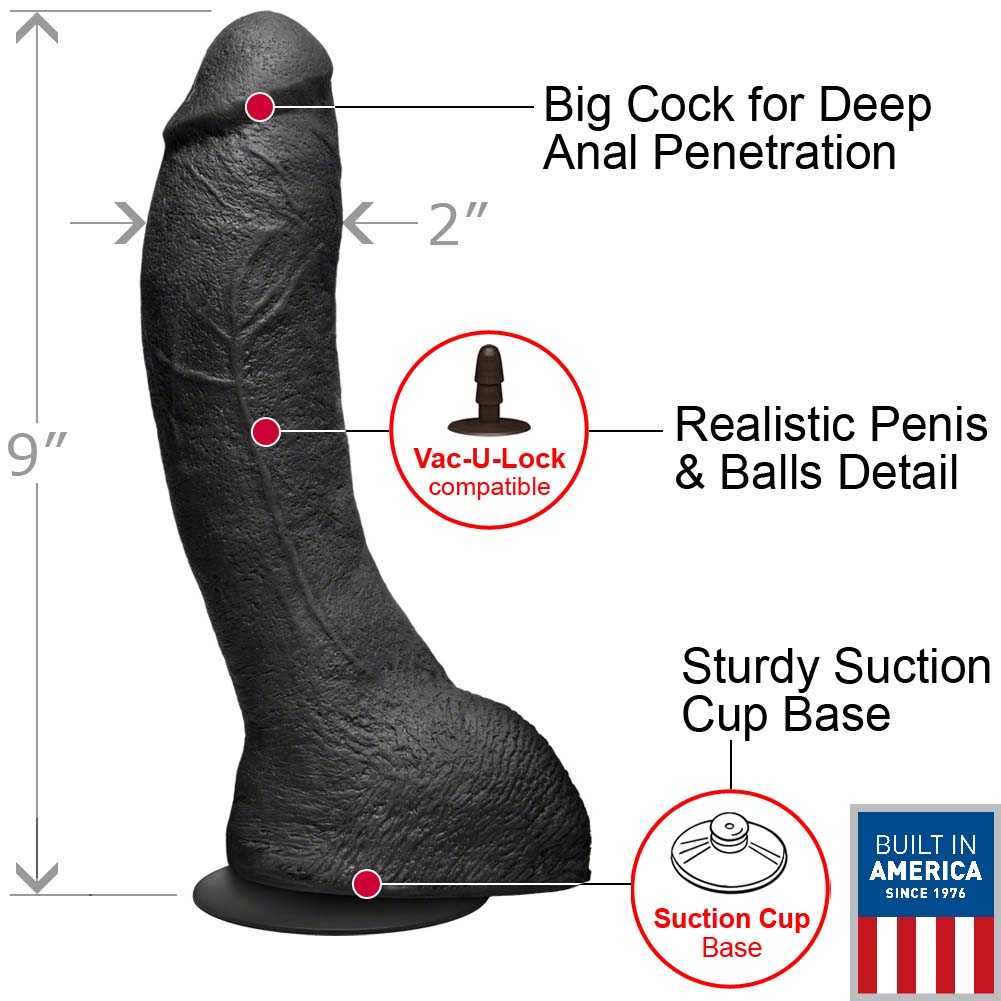 Kink The Perfect P Spot Cock Dual Desity Ultraskyn Big Dildo With Vac U