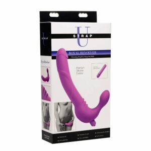 Strap U Royal Revolver Vibrating Strapless Strap On