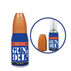 Gun Oil H2O Premium Water-Based Unscented Skin-Friendly Lubricant - 8 Oz