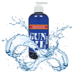 Gun Oil H2O Premium Water-Based Unscented Skin-Friendly Lubricant - 16 Oz