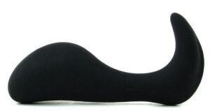 Dominant Submissive Silicone Vibrating Butt Plug Anal Kit Black