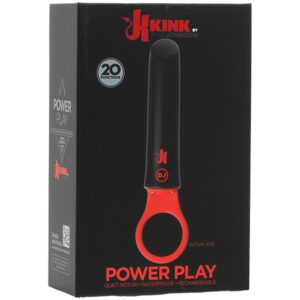 Kink Power Play Silicone Mini Vibe USB Rechargeable Vibrator Waterproof 5.25 Inch