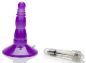 Vibrating Butt Plug With Removeable Bullet Vibe