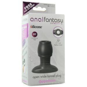 Anal Fantasy Collection Wide Hollow Butt Plug Silicone