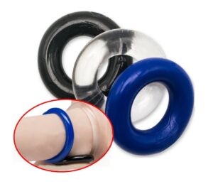 Male Harder Erections Non-Vibrating Penis Ring