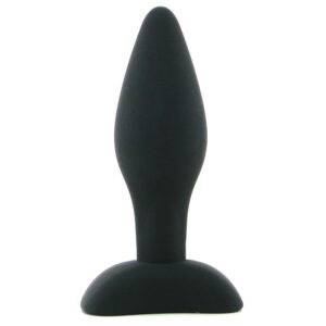 Dominant Submissive Silicone Vibrating Butt Plug Anal Kit Black