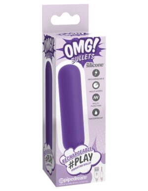 Omg Bullet PlayRechargeable Vibrating Bullet Purple