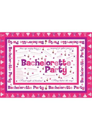 Bachelorette Party Tablecloth
