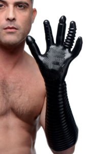 Ms Extra Long Textured Fisting Glove