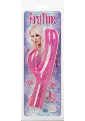 Rabbit Vibrator Waterproof Pink 4 Inch