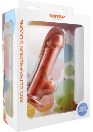 Destiny Super Soft Silicone Dildo Waterproof Copper 5 Inch Tantus