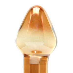 Glass Butt Plug Over Easy Hustler