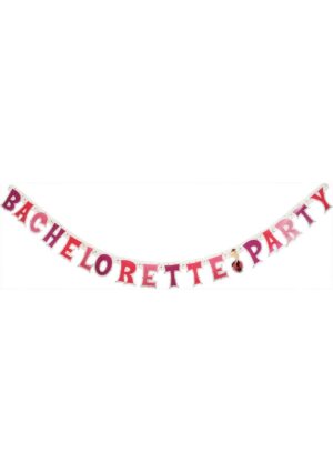 Bachelorette Party Letter Banner