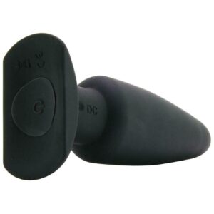 Nasstoys Commander Beginner Silicone Vibrating Hot Butt Plug Waterproof Black