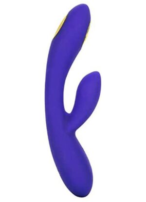 Impulse Intimate E-Stimulator Electrosex Silicone Rabbit Vibrator Rechargeable Purple
