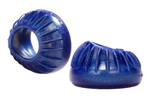 Turbine Silicone Penis Ring Blue Balls OxBalls