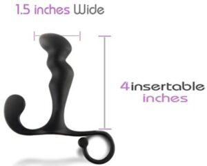 Anal Fantasy Collection Classix Prostate Massager 4 Inch Black