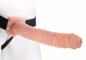 Hollow Strap On Harness KitFlesh 11 Inch Fetish Fantasy Series