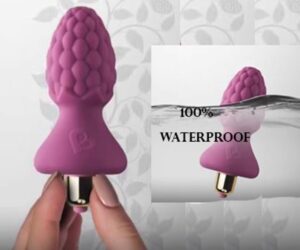 Ass Berries Vibrating Butt Plug Waterproof Pink Rocks Off Ltd Usa