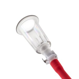 Temptasia Nipple Suckers Squeeze Pump Red