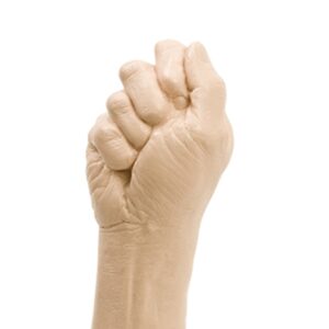 The Fist Sil A Gel Big Dildo 14 Inch Fisting Sex Toy Flesh