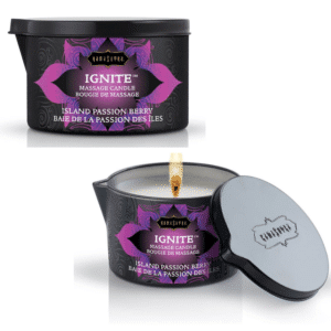 Kama Sutra Romantic Relaxing Scented Candle For Massage Island Passion Berry