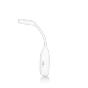 Flexo Pleaser 14 Inch Angled G Spot Vibrator With Flexible Shaft White