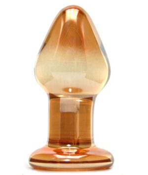 Glass Butt Plug Over Easy Hustler