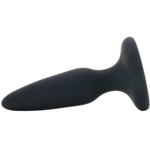 Mojis OMG Silicone Butt Plug Black 3.4 Inch