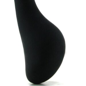 Dominant Submissive Silicone Vibrating Butt Plug Anal Kit Black