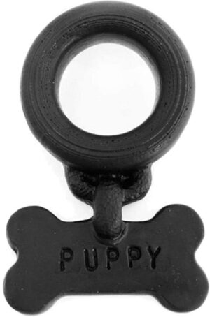Puppy Silicone Penis Ring Black OxBalls