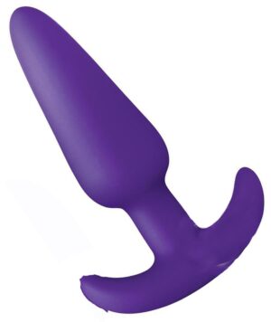 Luxe Zenith Wireless Remote Control Silicone Butt Plug USB Rechargeable Purple 3.9 Inch