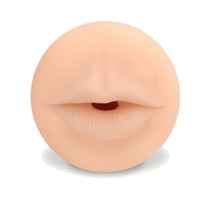 Self Lubrication Technology Masturbation Cup Deluxe Oral Flesh