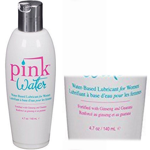 Pink Water Lubricant, Water-Based, for Women - 4.7 oz