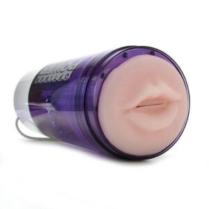 OPTIMUM POWER Automatic Blow Job Masturbator With Powerful Pearl Beads MULTISPEED PURPLE