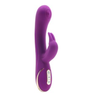 Thumping Rabbit Vibrator Multi Function Rechargeable Purple