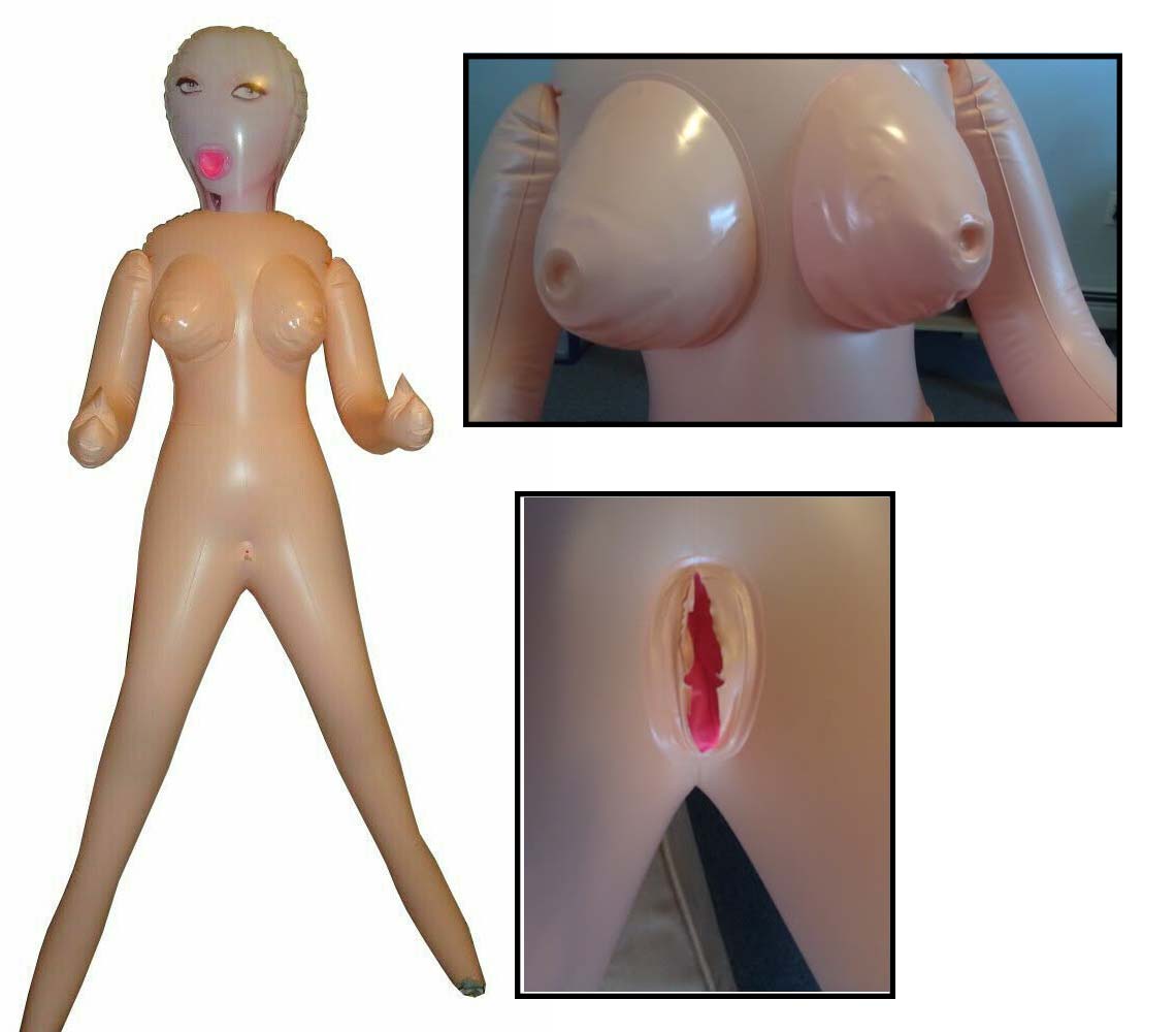 The Blonde Starlet Blow Up Sex Doll