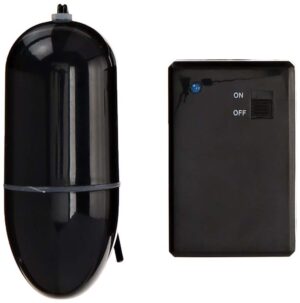 Remote Control Bullet Vibrator Waterproof 3.25 Inch Black