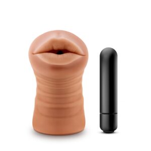 M For Men Camilla Mocha Blow Job Masturbator Waterproof