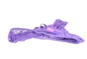 Fantasy Fore Her Thrill Her Crotchless Vibrating Panties Purple