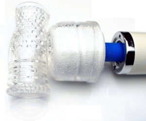 Bodywand Stroker Male Masturbator Vibrating Wand Attachment Clear