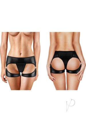 Ouch Exotic Vibrating Panties With Wireless Remote Controlled Bullet Black