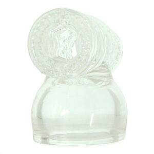 Miracle Massager Vibrating Wand Attachment Male Masturbation 3.75 Inch Clear