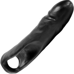 Donkey Silicone Strapless Double Penetration Dildo Black 11 Inch