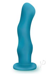 Impressions N3 Multi Function Silicone Strap on Dildo Vibrator USB Rechargeable Teal