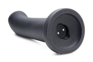 Strap U Secret Pegging Dildo With Remote Control Silicone USB Rechargeable Black