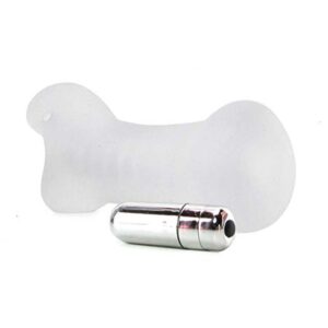 The Super Sucker 2.0 Waterproof Masturbation Sleeve With Vibrating Bullet