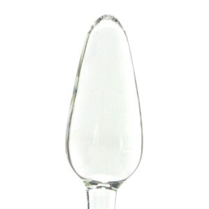 Icicles No 26 Glass Butt Plug Clear 4.63 Inch