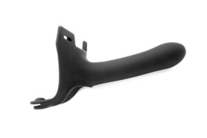 Perfect Fit Zoro 6.5 Silicone Hollow Strap On Harness Kit Black 6.5 Inch