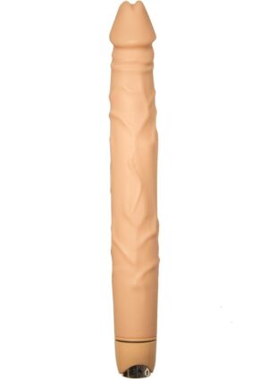 Maxx Gear Mr. Big Realistic Dildo Vibrator Waterproof Flesh 12 Inch